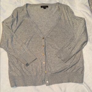Banana Republic Light Gray Women's Cardigan